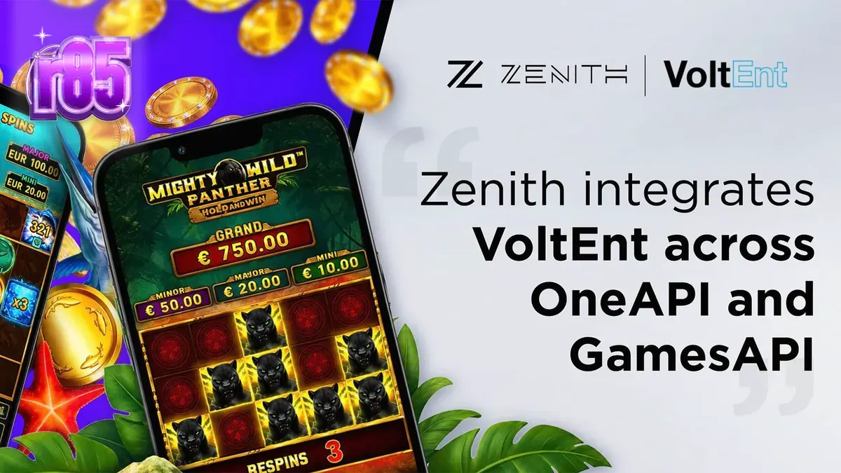 Interface de plataforma de iGaming exibindo diversos títulos de slots modernos e coloridos.